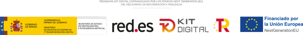 Logos Kit digital - Publicidad Proyecto financiado por el programa Kit Digital