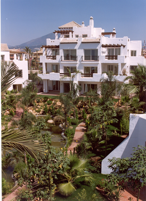 Jardines de la Aldaba - Vista general pueblo